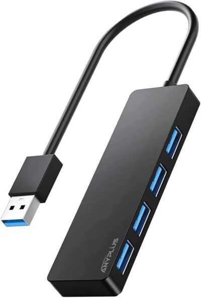 Multicargador USB 3.0 con 4 Puertos, Adaptador Portátil para...