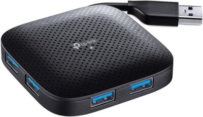 TP-Link UH400 – Hub USB 3.0, hub de 4 Puertos de Datos...