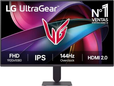 LG 27G411A-B – Monitor Gaming Ultragear, 27″...