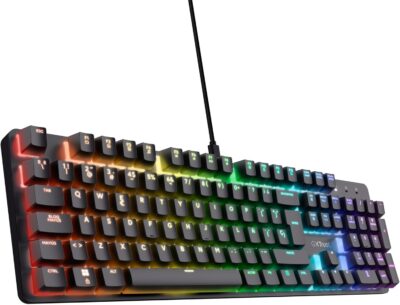 GXTrust Zora Teclado Mecánico Español QWERTY con Iluminación...